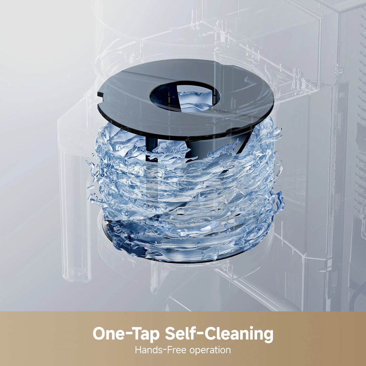 Dreame SLM60 slush maker features one-tap self-cleaning for quick and convenient maintenance