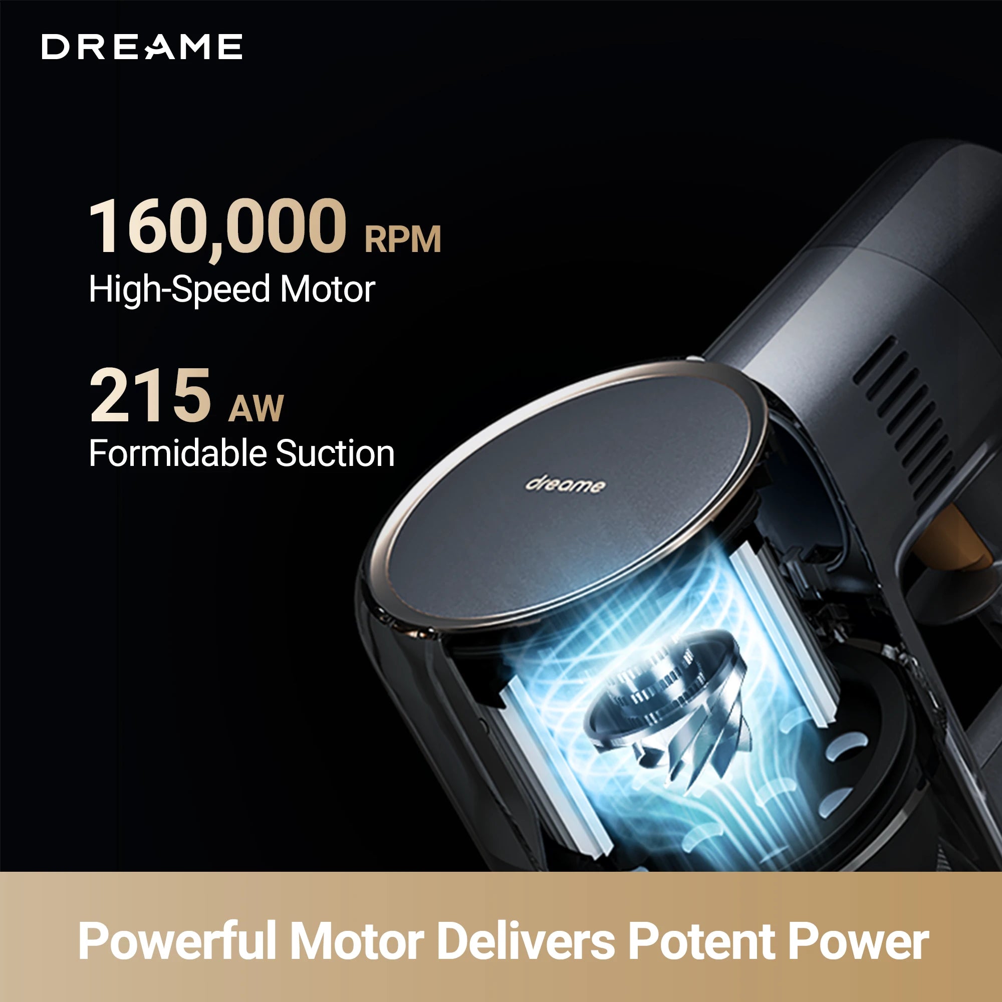 Dreame V16 Pro Cordless Stick Vacuum 27KPA Suction Pet friendly 85-min Runtime Green Detection