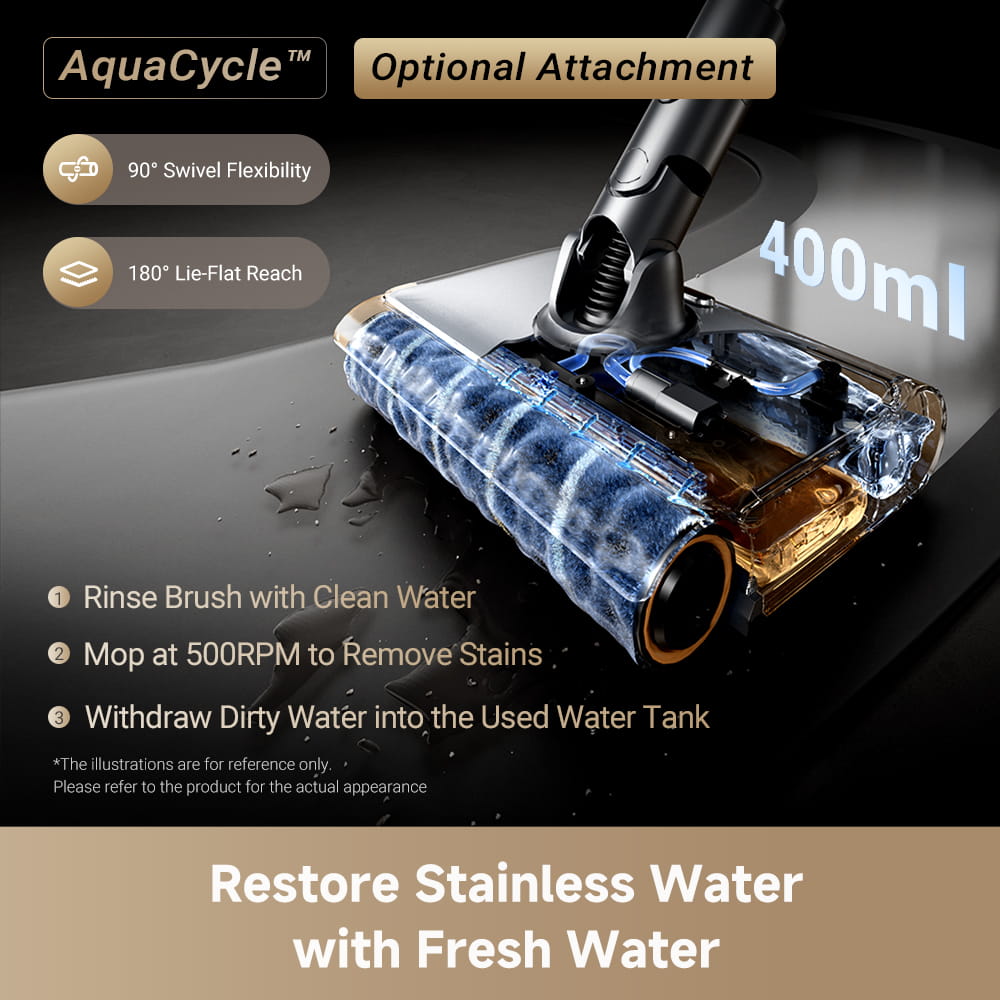 Dreame Z30s Station Vacuum Cleaner 260AW Cordless Auto Dust Collection Hygienic Sterilization